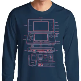 3DS - Long Sleeve T-Shirt