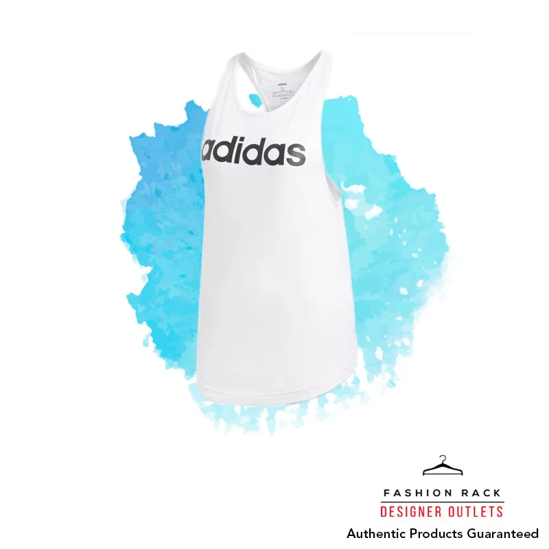 Adidas Essentials Linear Tank Top White/Black