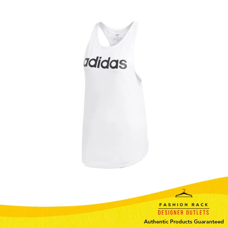 Adidas Essentials Linear Tank Top White/Black