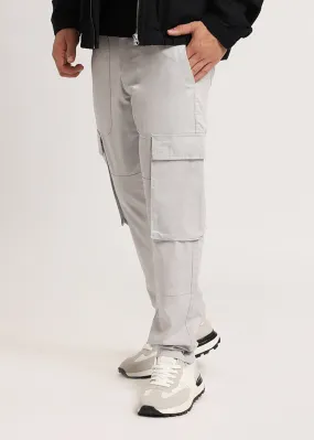 Sure! Heres an optimized title with modifiers for the e-commerce product:

Mens Modern Fit Ashen Grey Cargo Pants with Multiple Pockets