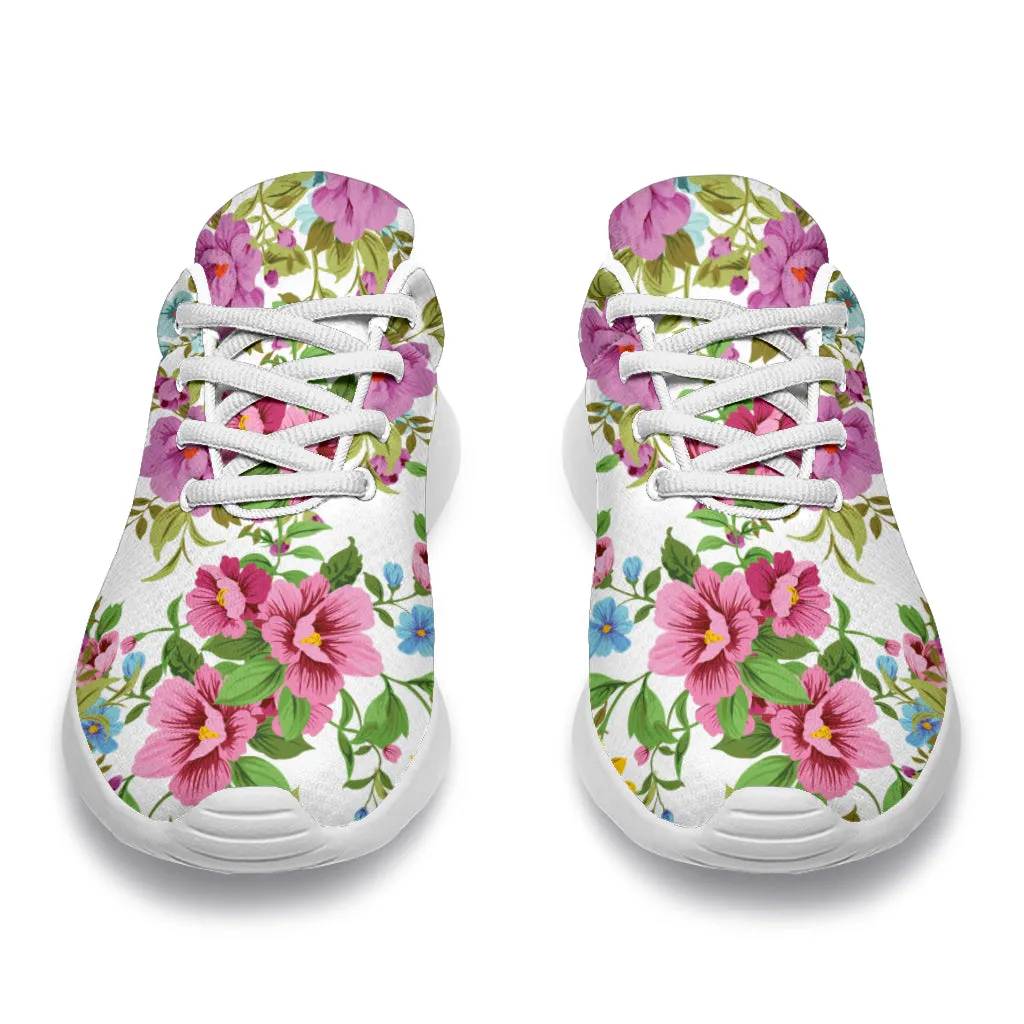 Awesome flowers Sport Sneakers