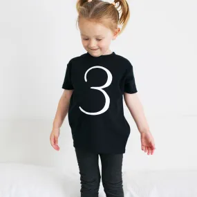 Black Birthday number 3 Top