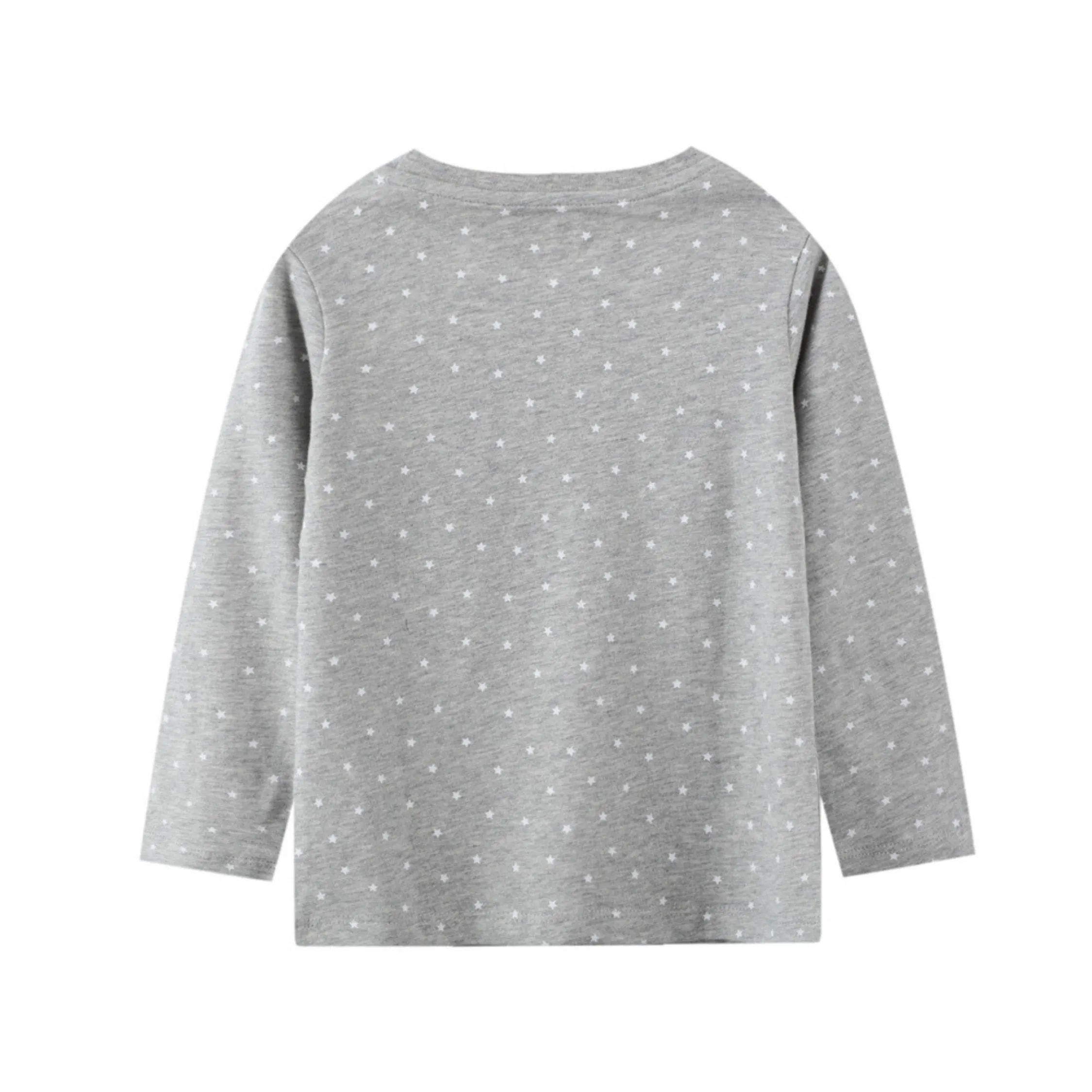 Coral and Pokadotted Top, Grey