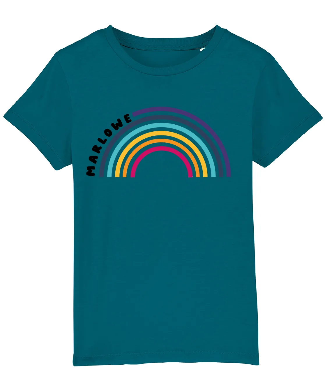 End of the rainbow Kids Short Sleeve T-Shirt