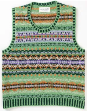 Eribe Westray Fair Isle Vest - Meadow