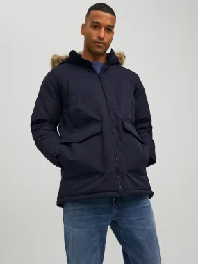 Jack & Jones Craft Parka-NAVY BLAZER