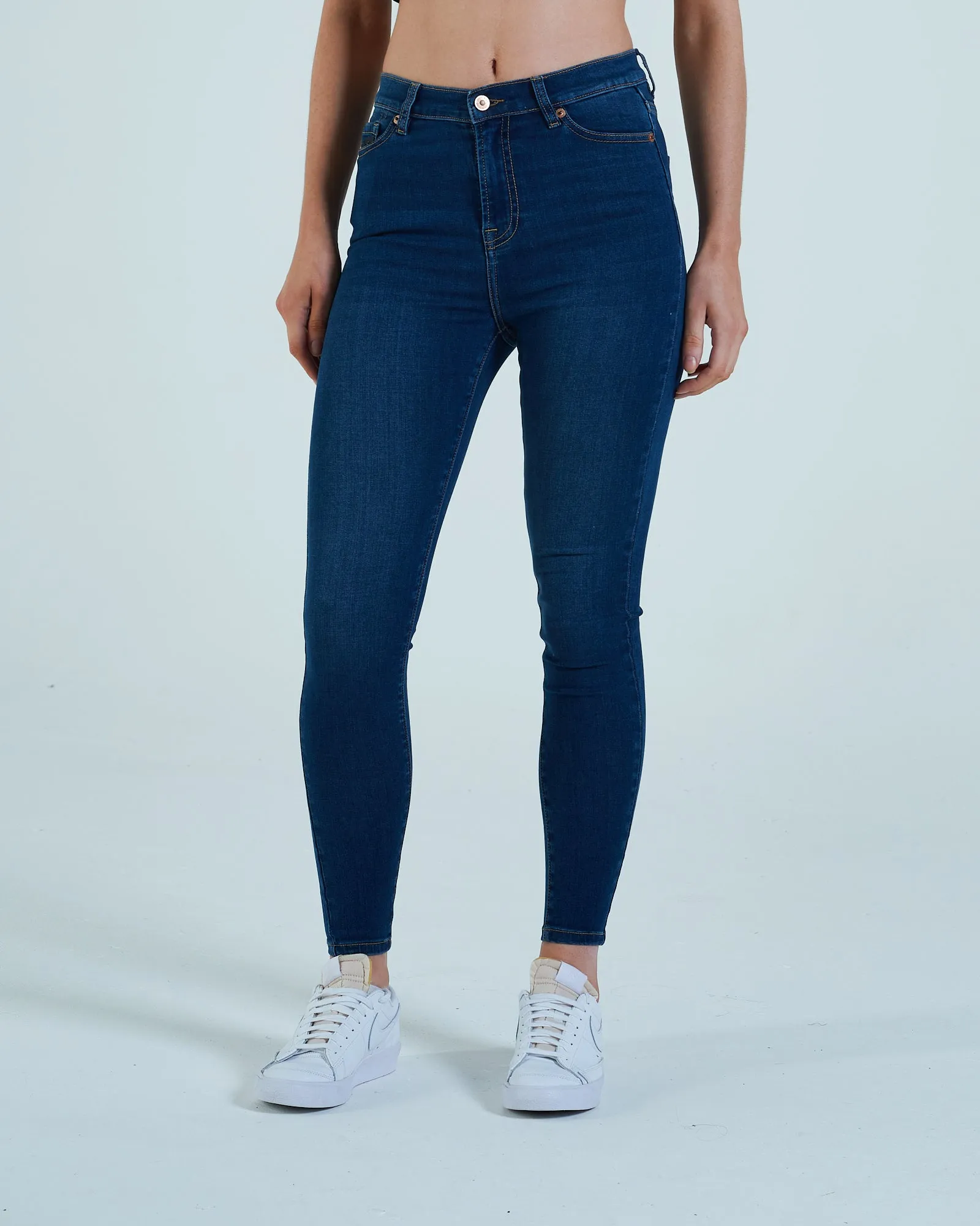 Jessica Hr Skinny Medium Blue Wash