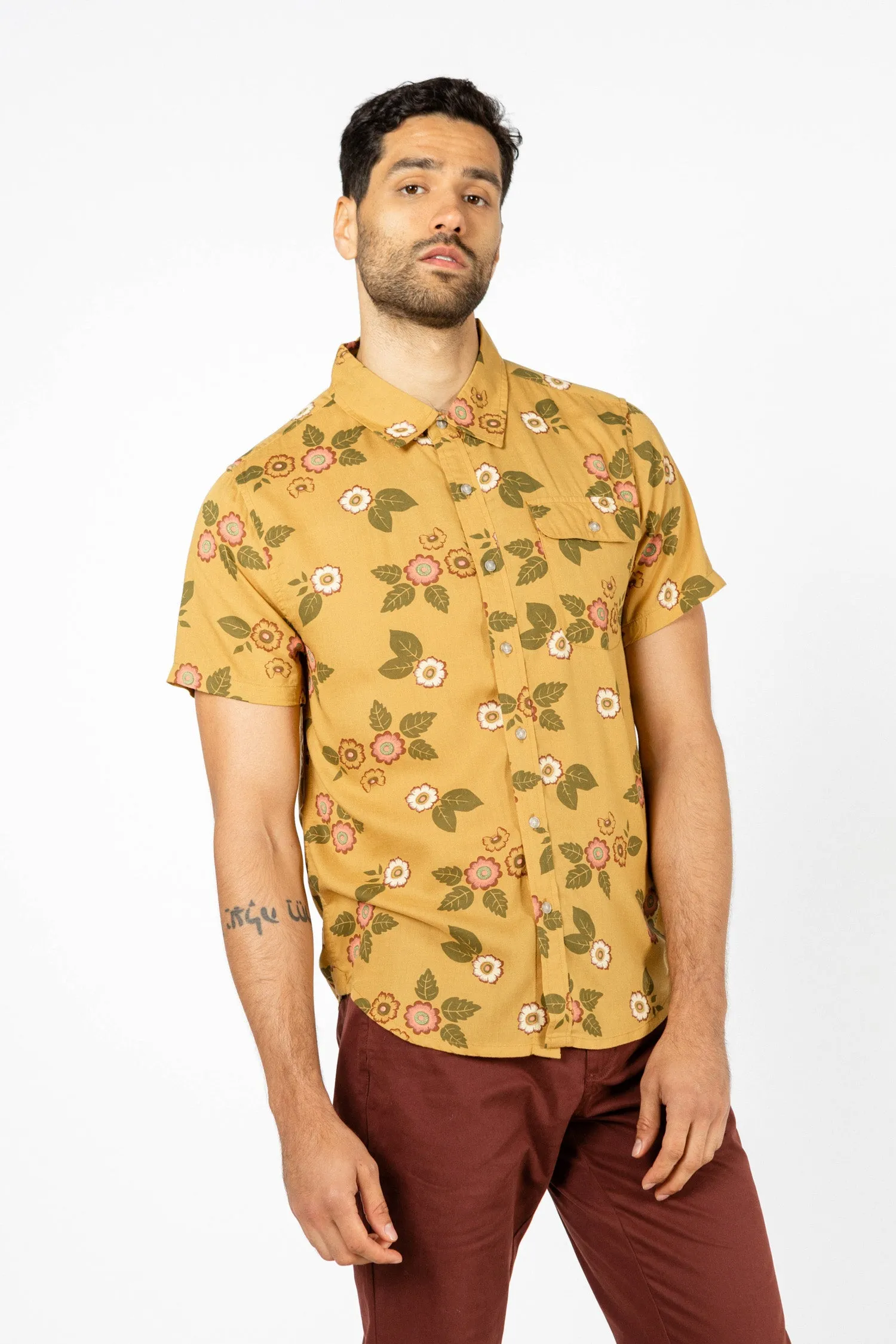 Marten Shirt / Folk Floral