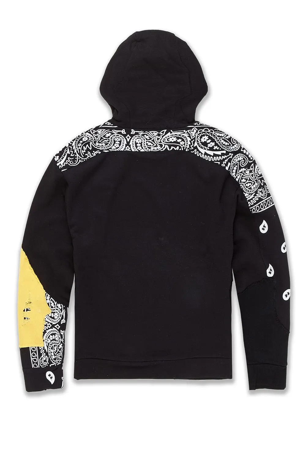 Paisley Pullover Hoodie (Pollen)