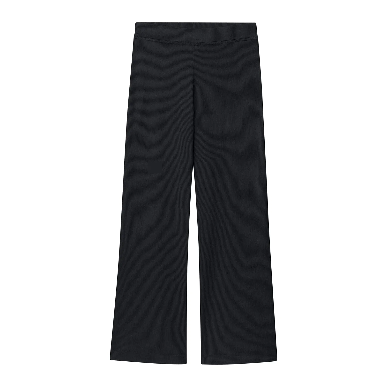 Ribbed Lightweight Wide Leg Pants